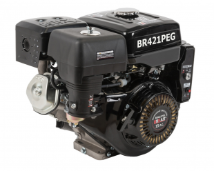 Двигатель бенз. BRAIT-421PEG (190FD G) 15.0л.с. электростартер 38кг вал 25 мм под шлицы