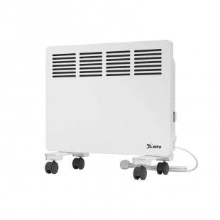 Конвектор электрический КМ-1000.1, 230 В, 1000 Вт, X-образный нагреватель, колеса, термостат MTX