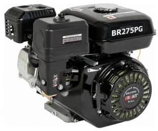 Двигатель бензиновый BRAIT-275PG (409PG 177F G) 9.0л.с. вал 25мм под шлицы