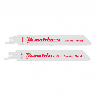 Полотна по металлу для сабельной пилы S922EF 125/1.4 мм, Bimetal, 2 шт, Pro Matrix